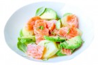 H12 SALADE SAUMON AUX AVOCATS